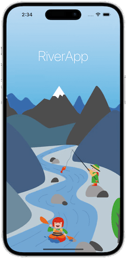 RiverApp App splash screen