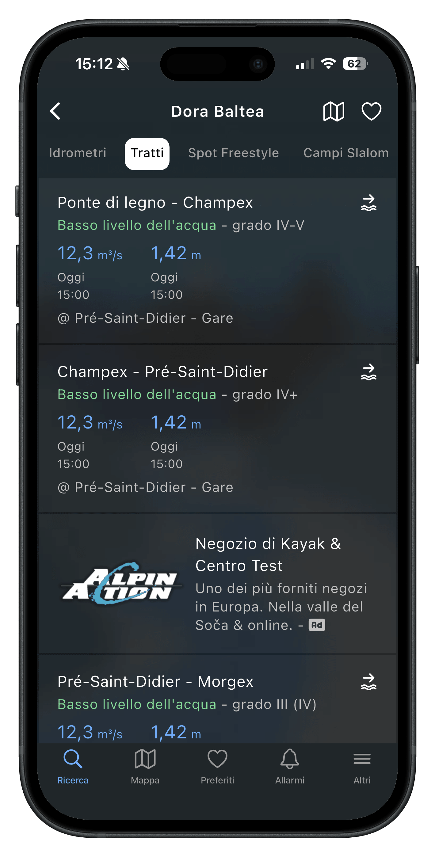 RiverApp advertising demo