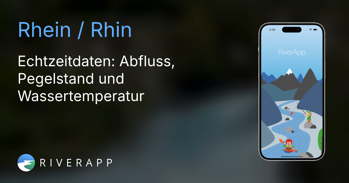 Rhein / Rhin | Aktuelle Pegelstände