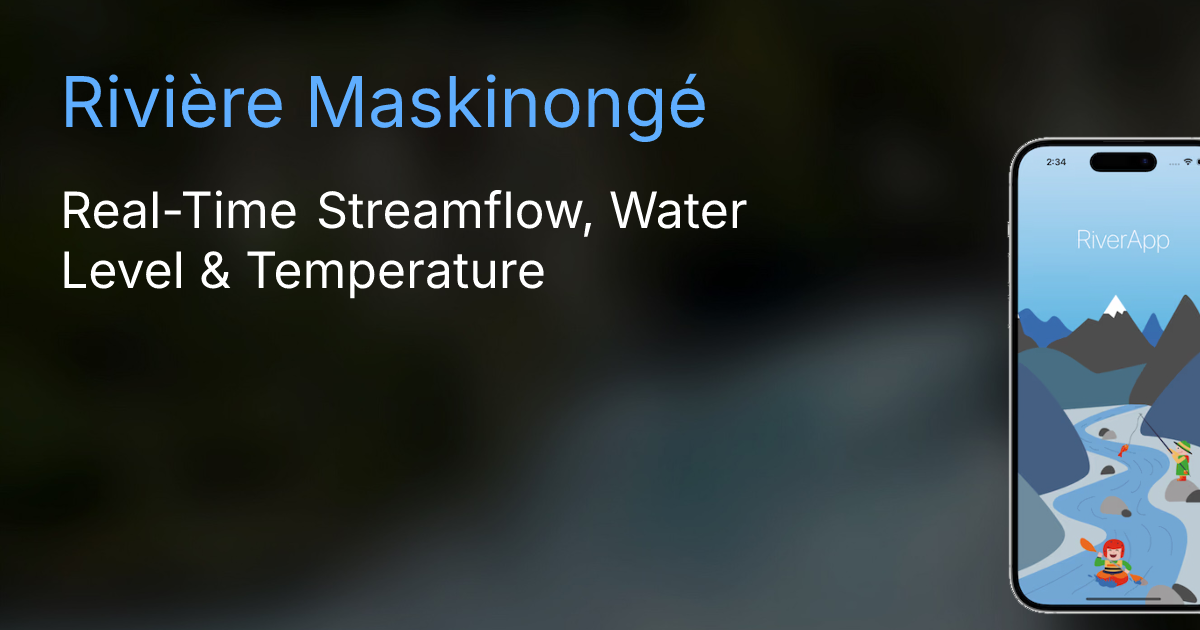 Rivière Maskinongé | Current River Conditions