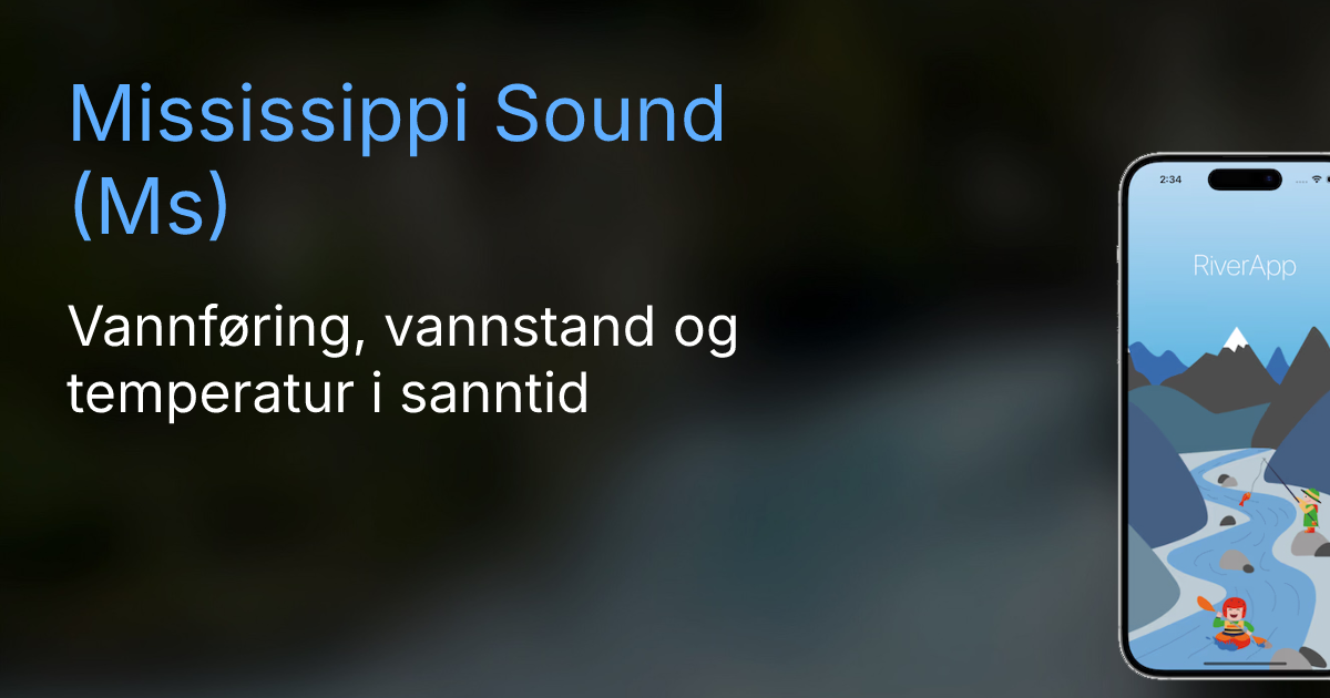 Mississippi Sound (Ms) | Aktuelle elveforhold