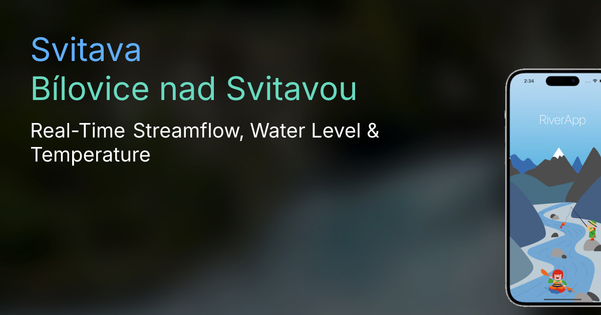 Svitava | Bílovice nad Svitavou - Real-Time Streamflow, Water Level ...