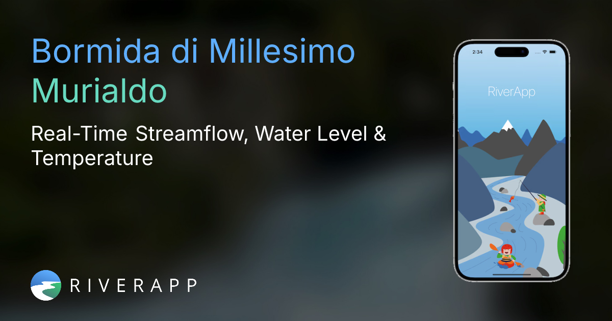 Bormida di Millesimo | Murialdo - Real-Time Streamflow, Water Level ...