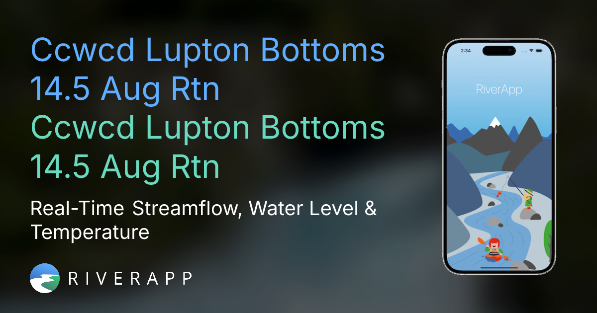 Ccwcd Lupton Bottoms 14.5 Aug Rtn | Ccwcd Lupton Bottoms 14.5 Aug Rtn ...